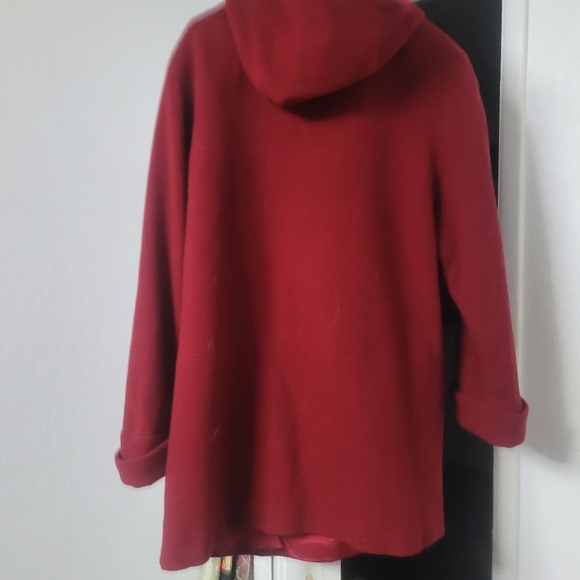 Herman Kay red hooded jacket - Picture 2 of 11